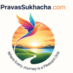 Official logo of the Pravas Sukhacha Network and Ecosystem.