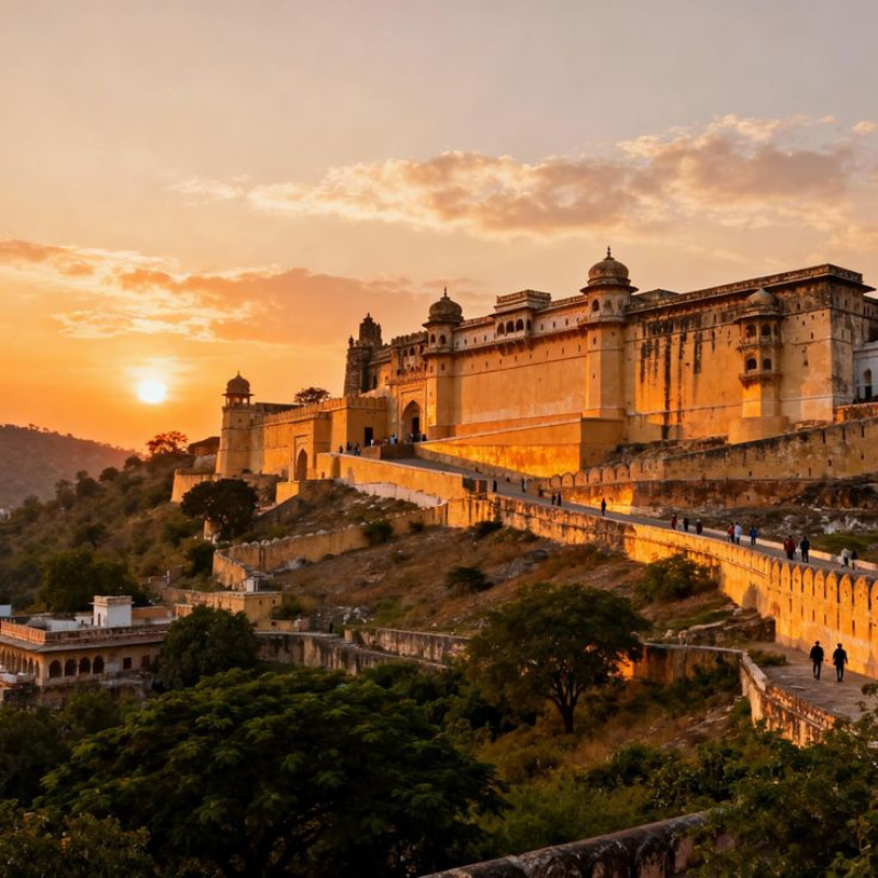 Medieval murals and the Umaid Mahal interior at Bundi Palace